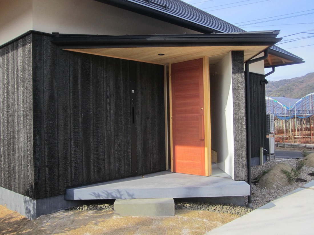 方形屋根の家 10