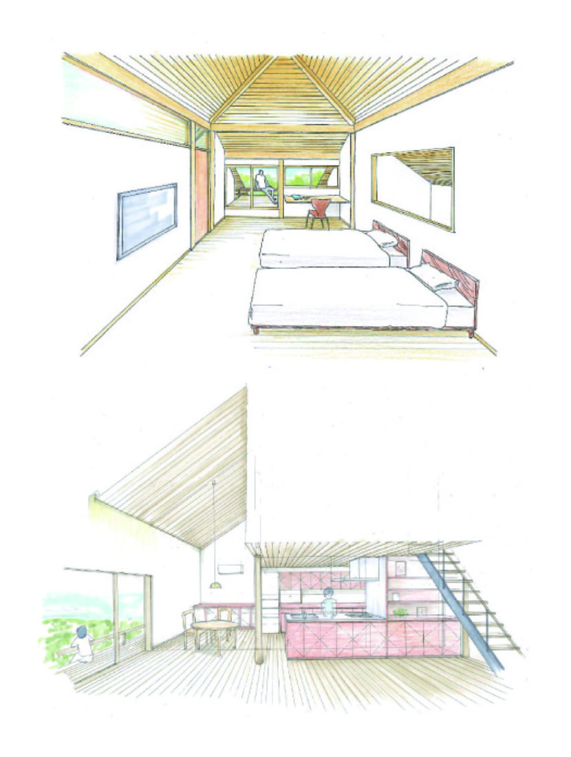 雲南の方形屋根 17